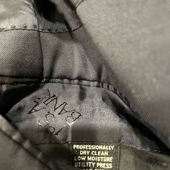 Joesph A. Banks Navy Blue Wool signature gold - Picture 6 of 11